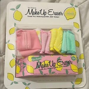 MakeUp Eraser 7-Day Set - Pink, Yellow, Green